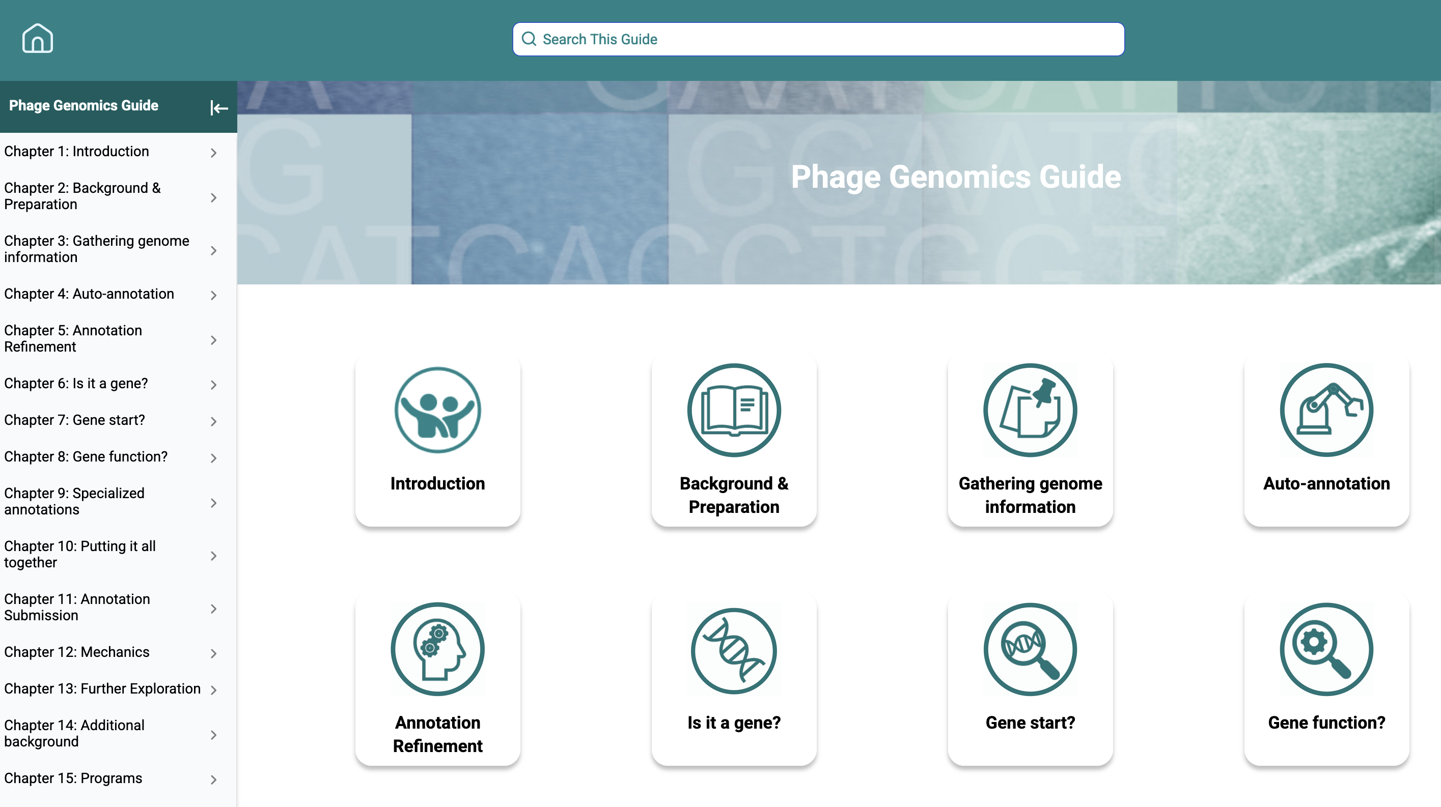 New Phage Genomics Guide